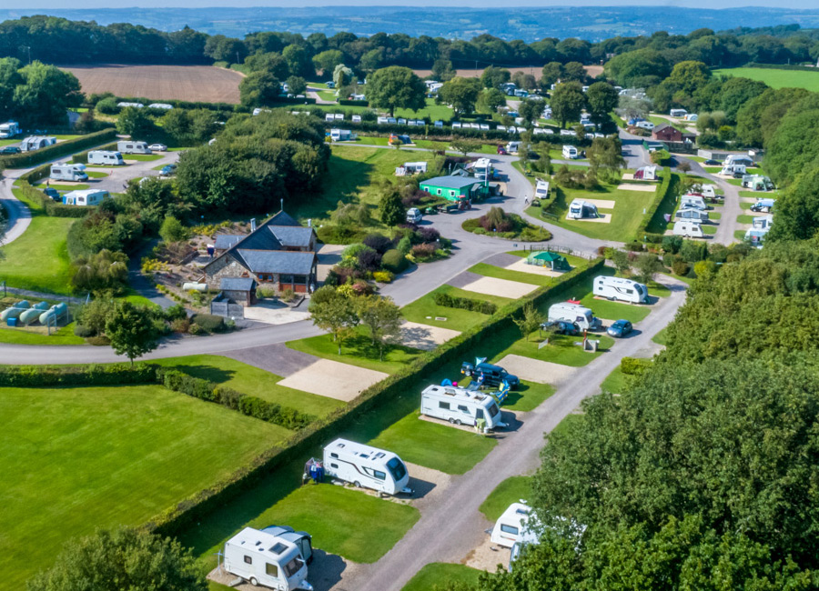 Monkton Wyld Camping Caravanning Super Pitches 1 1