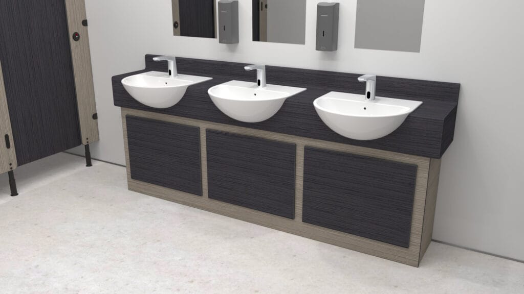 Vanity Units 2 Post Formed In Situ 02