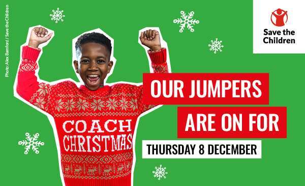 Save the Children Christmas Jumper Day 2022