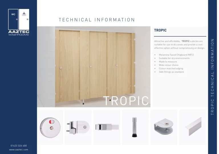 Tropic Datasheet Front