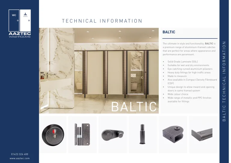 Baltic Datasheet Front