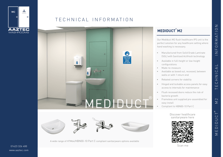 MediDuct M2 Datasheet V1 COVER