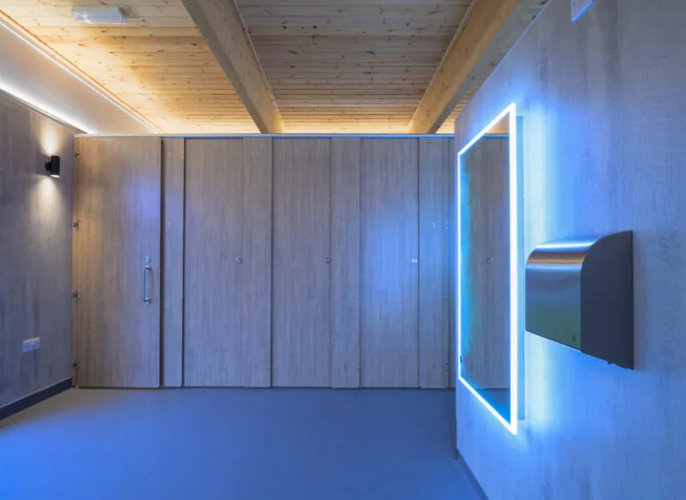 New Holiday Park Washrooms for a Valued Returning Customer!