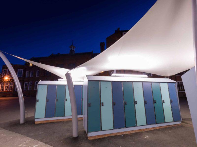 Lockers And Benches